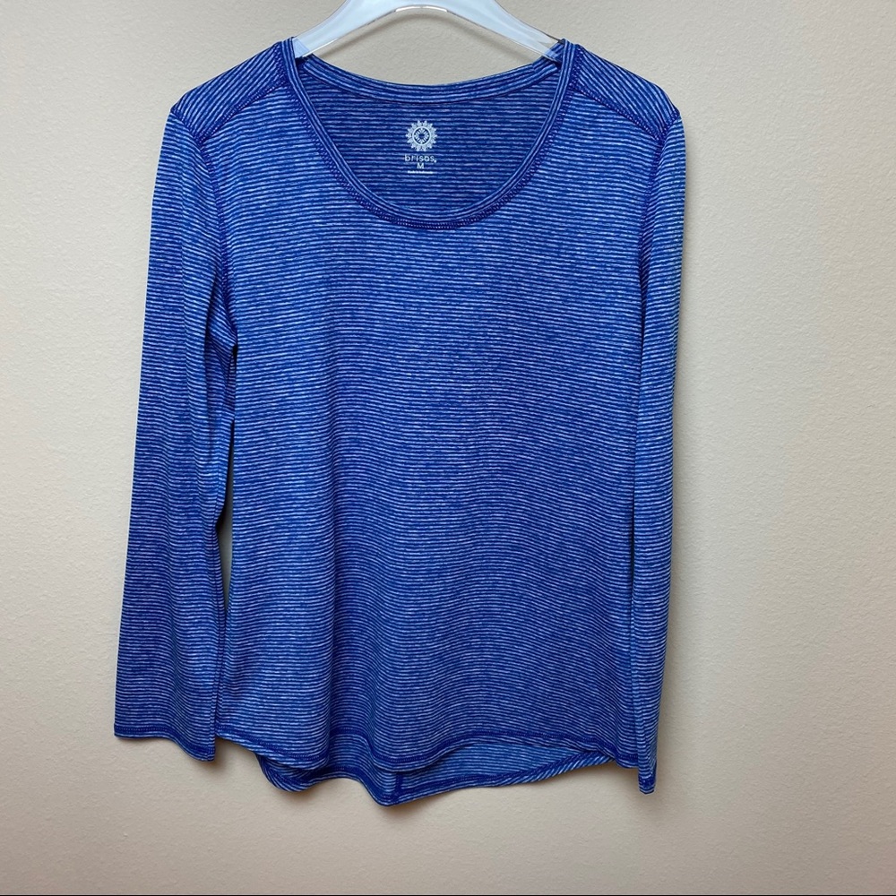 Brisas | Striped Long Sleeve Tee